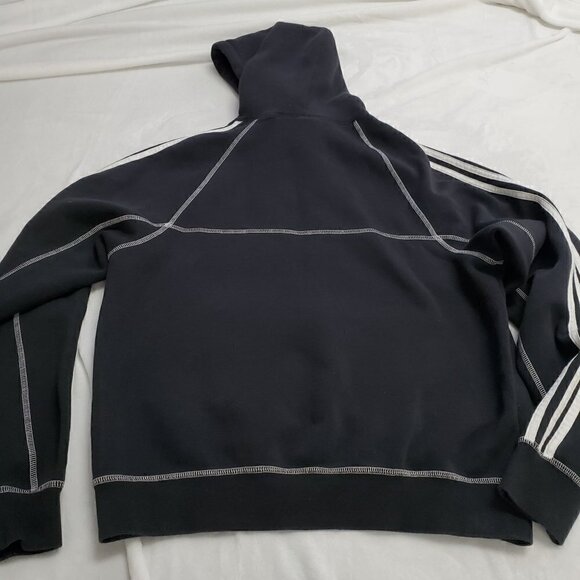 Men's Adidas 3 Stripe Hoodie. Small - Picture 3 of 4